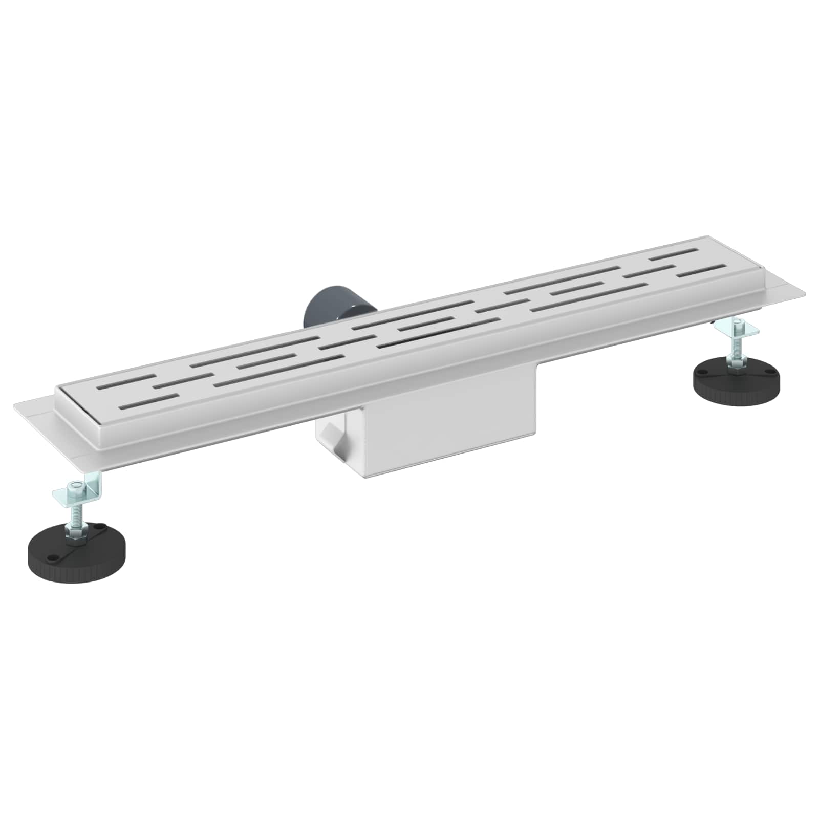 Suihkuviemäri Rivisuunnittelulla Hopea 60 Cm