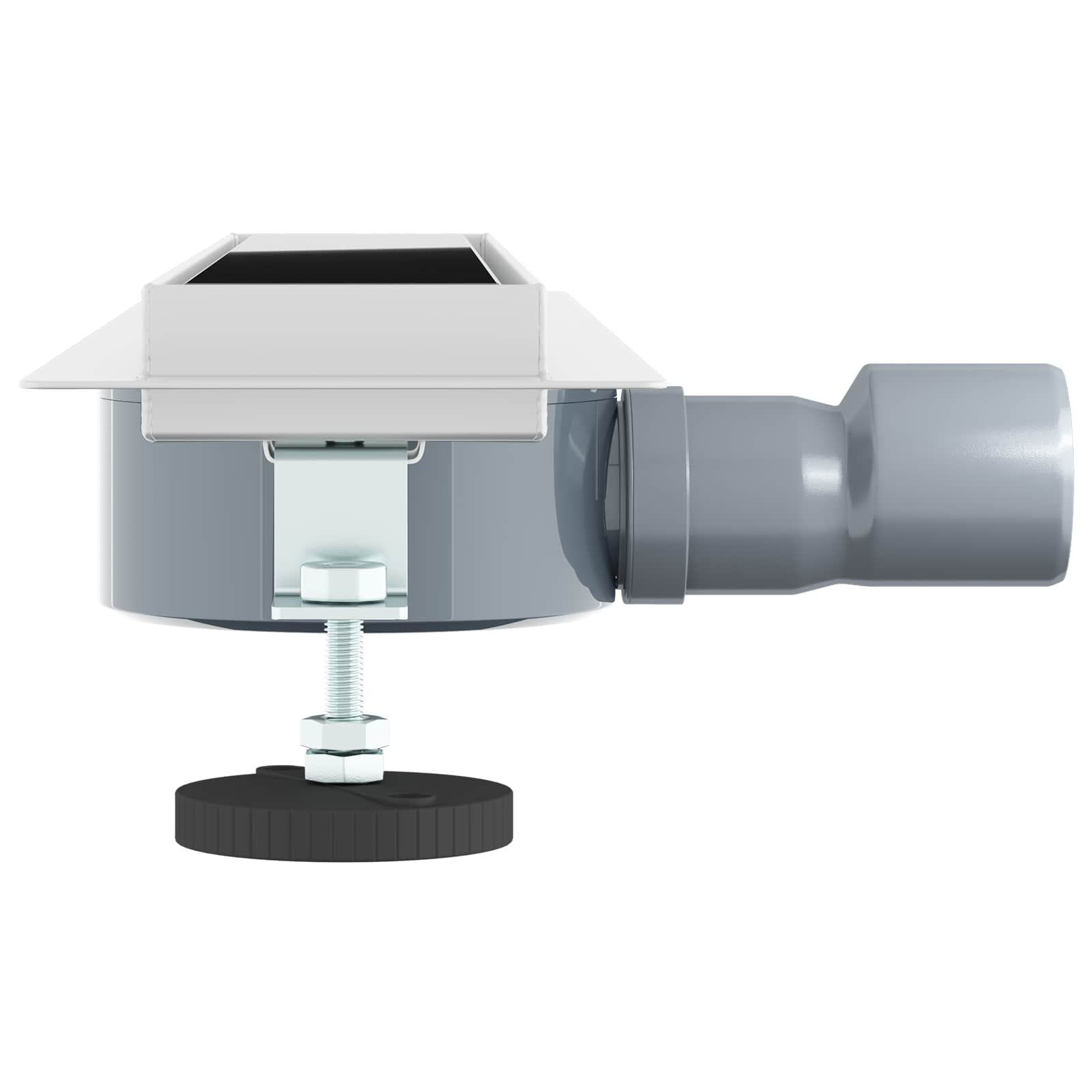 Suihkukaivo Lasikannella Ja 360° Syphonilla Musta 50 Cm