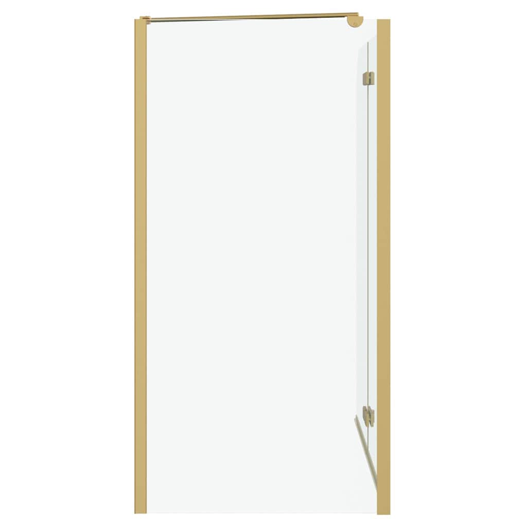 Suihkuseinä Kulta 120 X 68 X 130 Cm Esg-Lasi Ja Alumiini