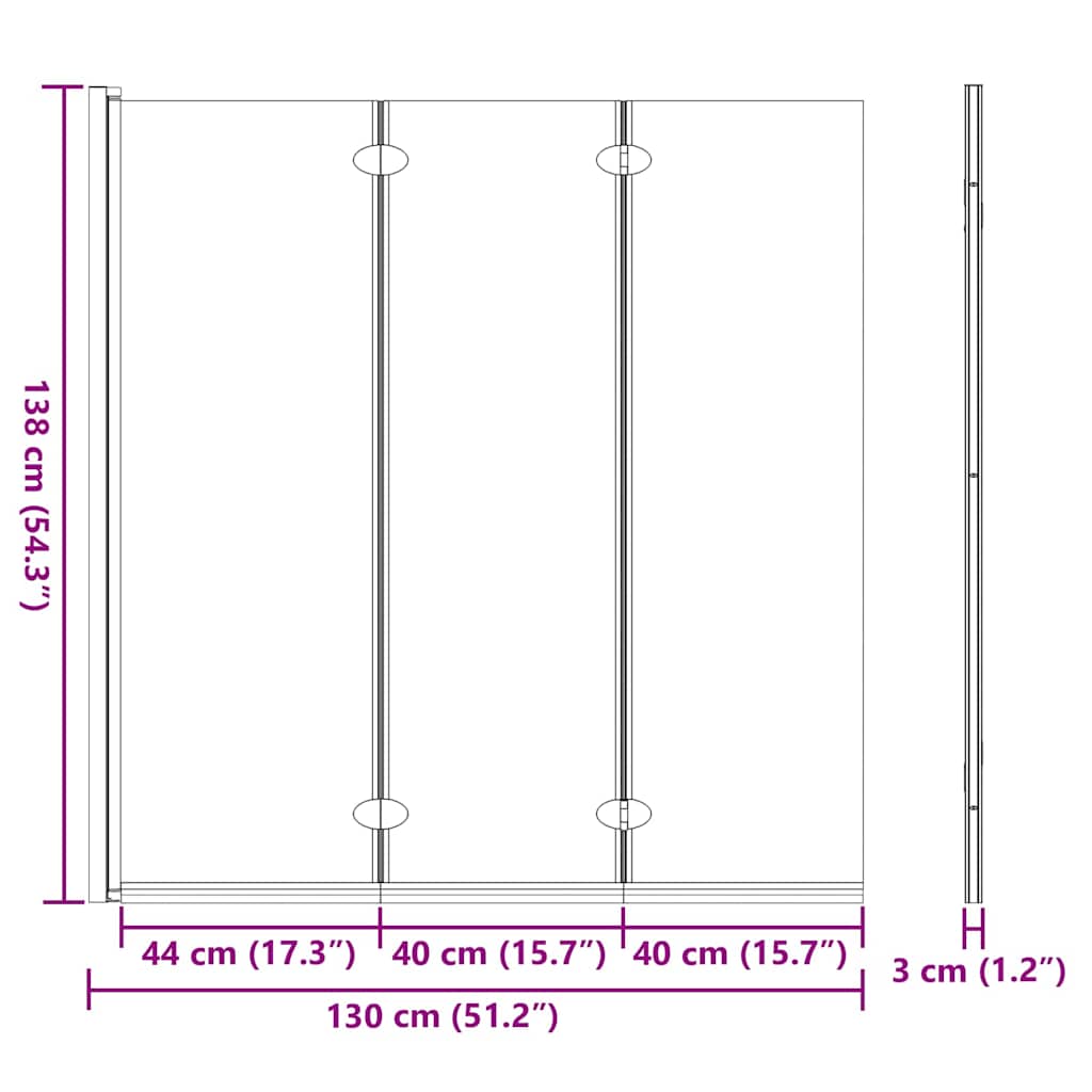 Suihkuseinä Musta Ja Läpinäkyvä 130 X 130 Cm Karkaistu Lasi