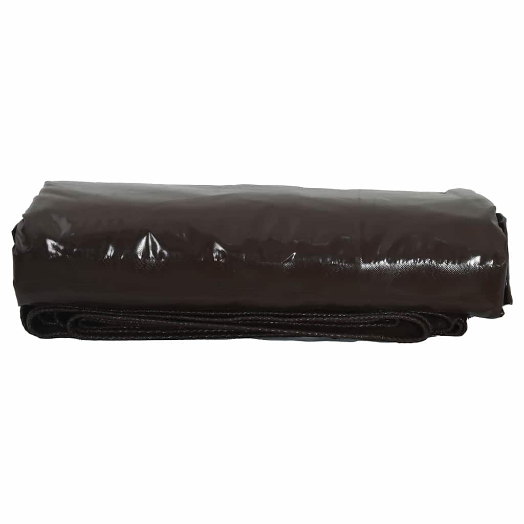 Pressu 650G / M² Ruskea 6 X 8 M Kangas Pvc-Pinnoitteella