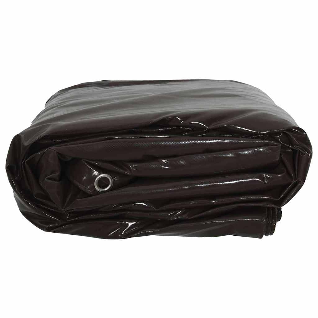 Pressu 650G / M² Ruskea 1 X 2,5 M Kangas Pvc-Pinnoitteella