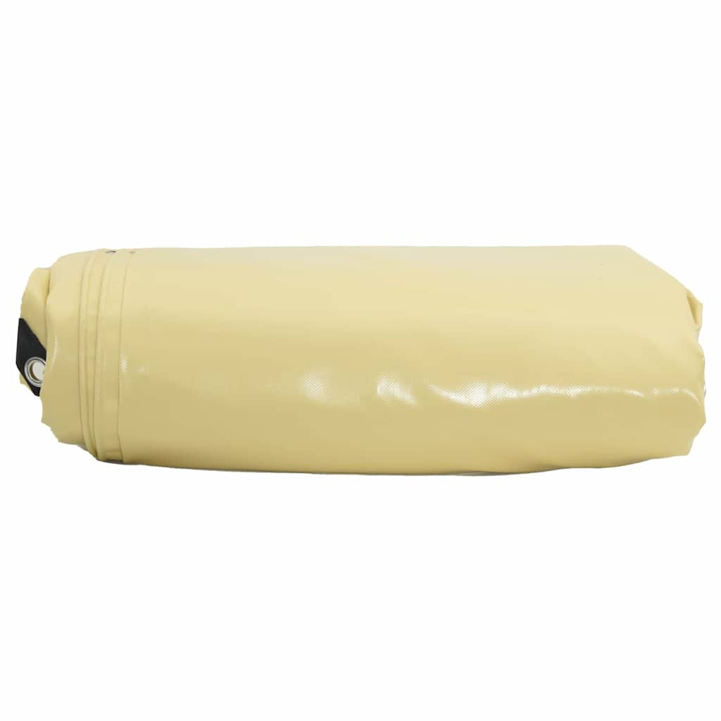 Pressu 650G / M² Beige 4 X 6 M Kangas Pvc-Pinnoitteella