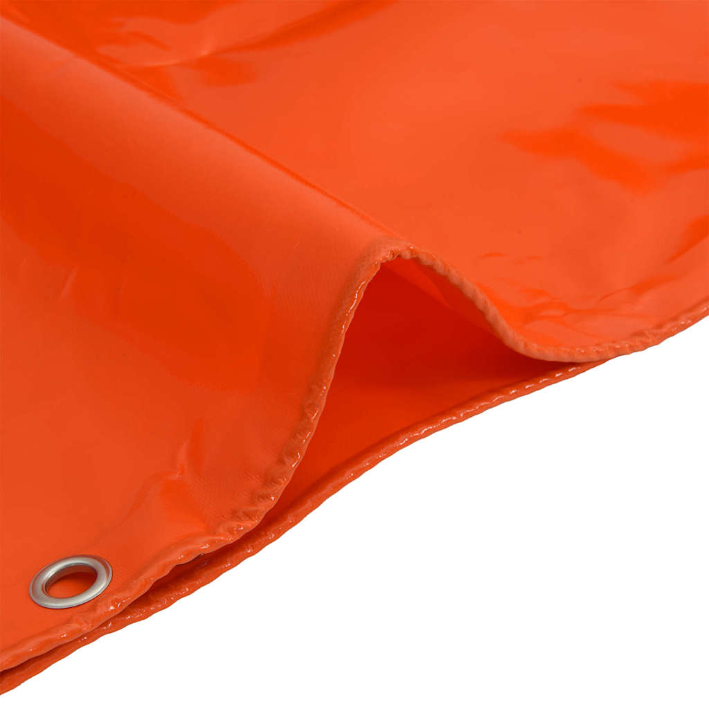Pressu 650G / M² Oranssi 4 X 4 M Kangas Pvc-Pinnoitteella