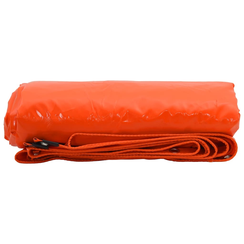 Pressu 650G / M² Oranssi 3,5 X 5 M Kangas Pvc-Pinnoitteella