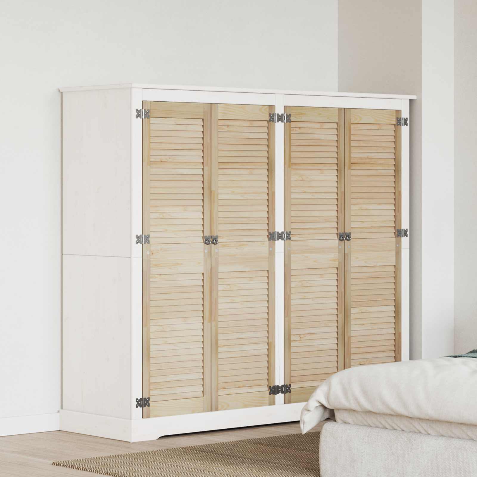 Kaapin Ovet Säleikkö Design 4 Kpl 61,5X29,5Cm Massiivipuu Mänty