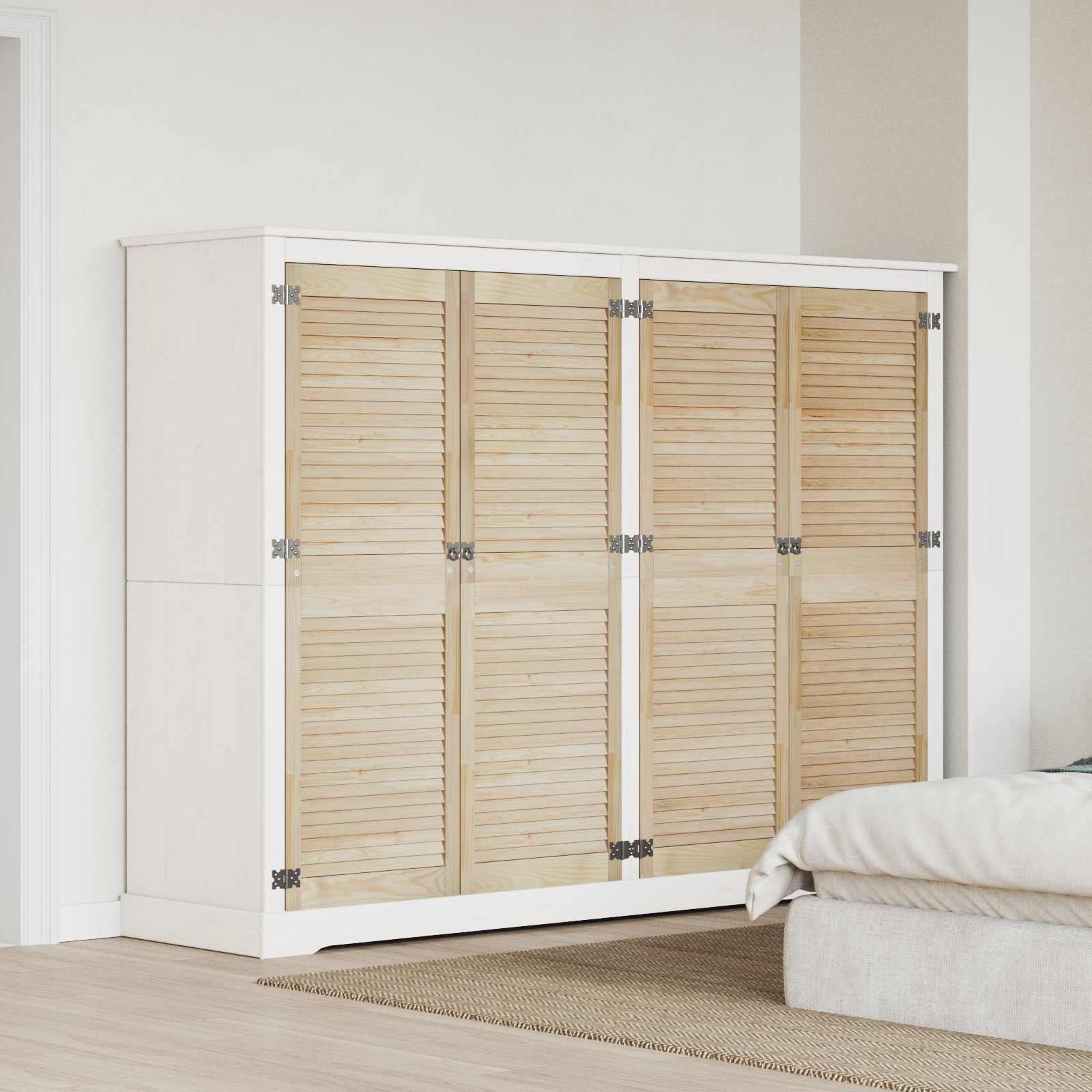 Kaapin Ovet Säleikkö Design 4 Kpl 61,5X29,5Cm Massiivipuu Mänty