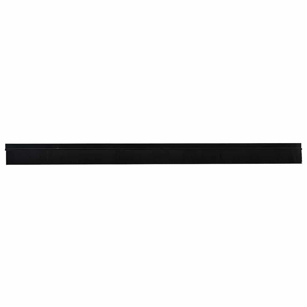 Itsekiinnittyvät Oven Harjatiivisteet 2 Pcs Musta 100 Cm