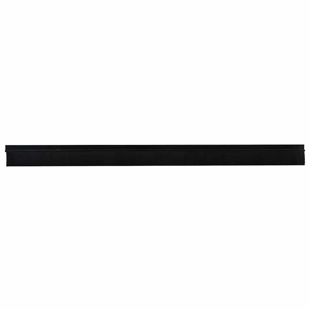 Itsekiinnittyvät Oven Harjatiivisteet 12 Pcs Musta 100 Cm