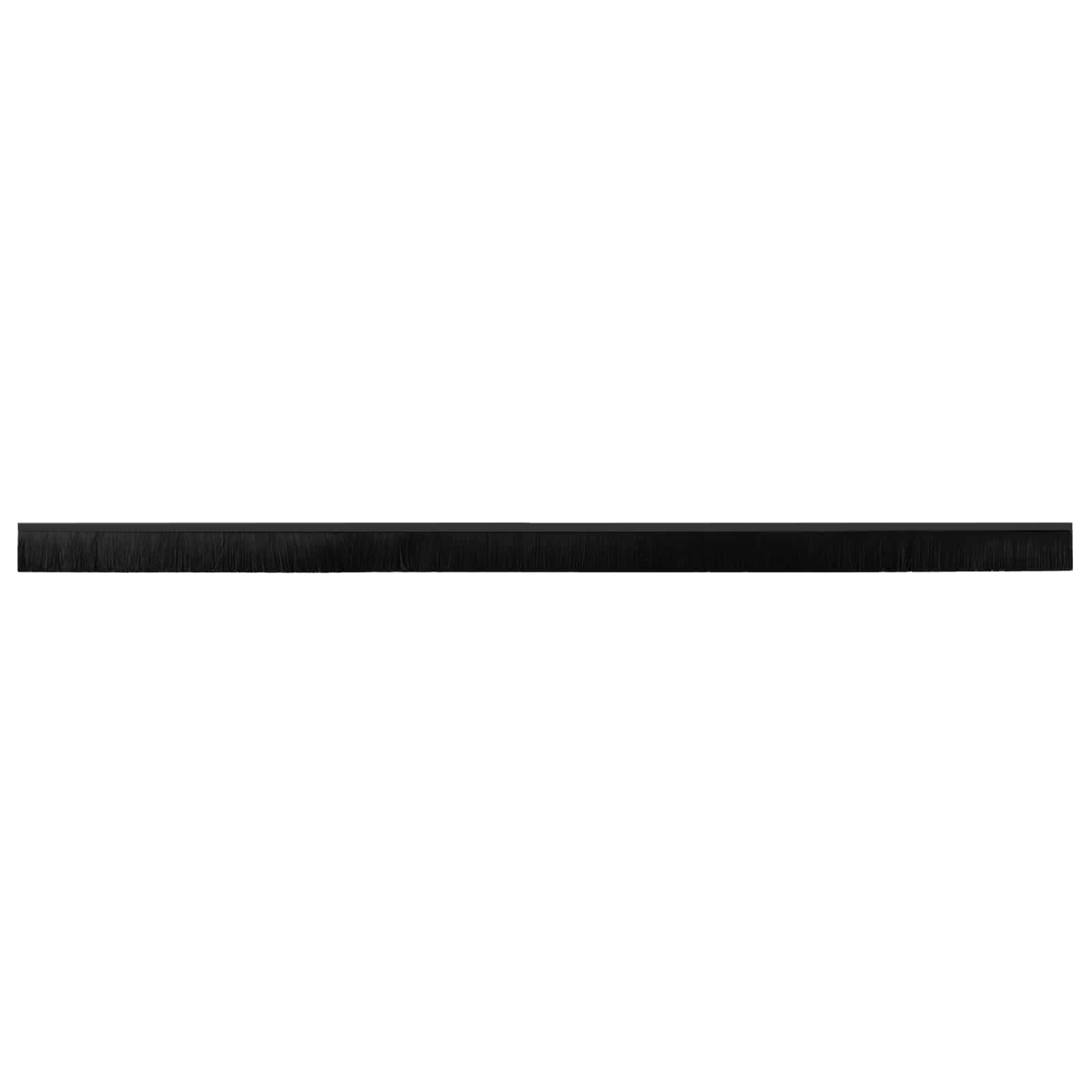 Itsekiinnittyvät Oven Harjatiivisteet 2 Pcs Musta 100 Cm