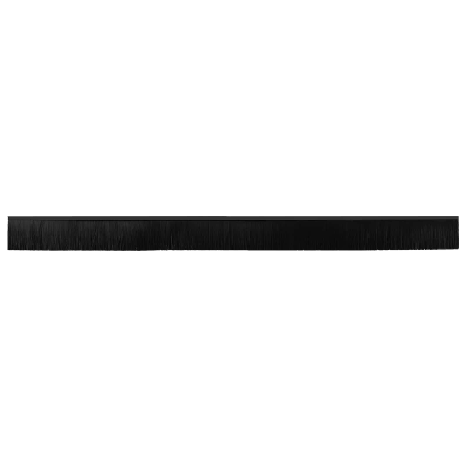 Itsekiinnittyvät Oven Harjatiivisteet 6 Pcs Musta 100 Cm