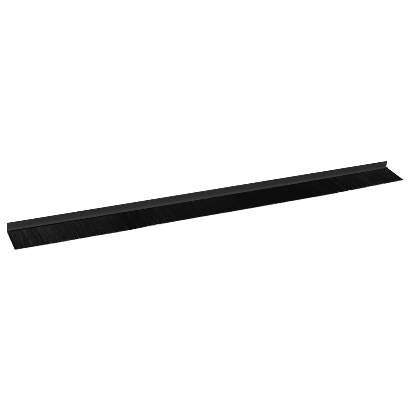 Itsekiinnittyvät Oven Harjatiivisteet 12 Pcs Musta 100 Cm