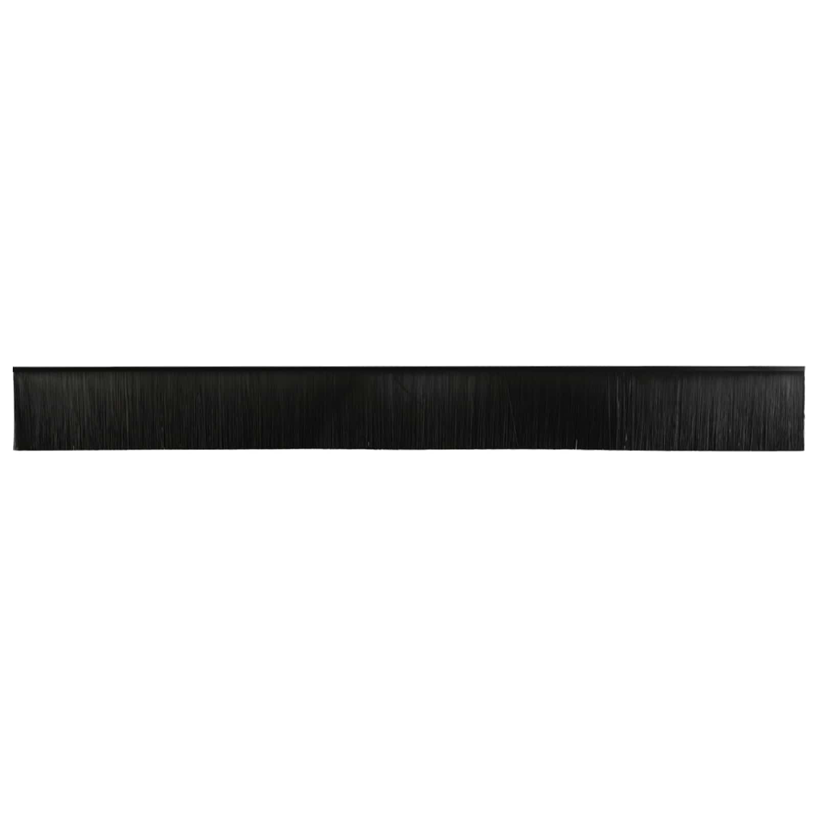 Itsekiinnittyvät Oven Harjatiivisteet 12 Pcs Musta 100 Cm