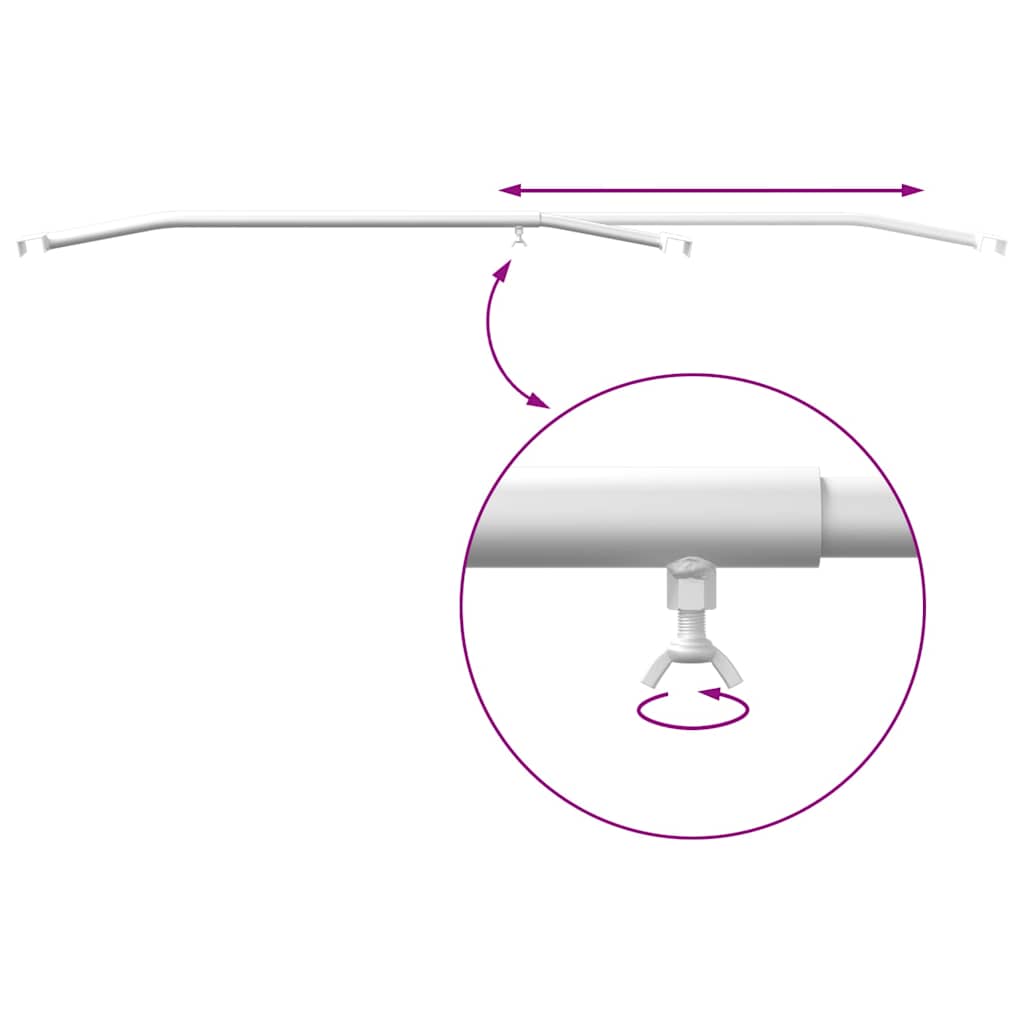 Tarvike Perävaunuille 3 Kpl Hopea 102-155 Cm Alumiini
