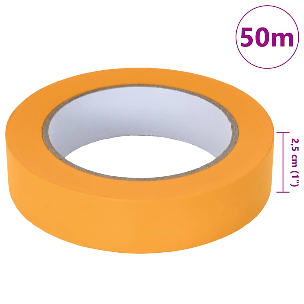 Maalaustelat 12 Pcs Keltainen 25Mm X 50M Paperi