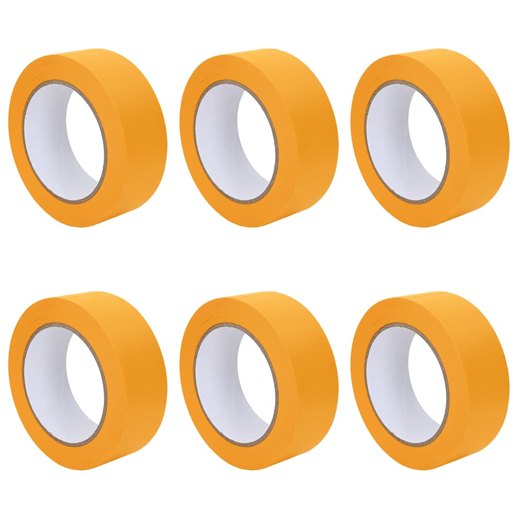 Maalaustelat 6 Pcs Keltainen 38Mm X 50M Paperi