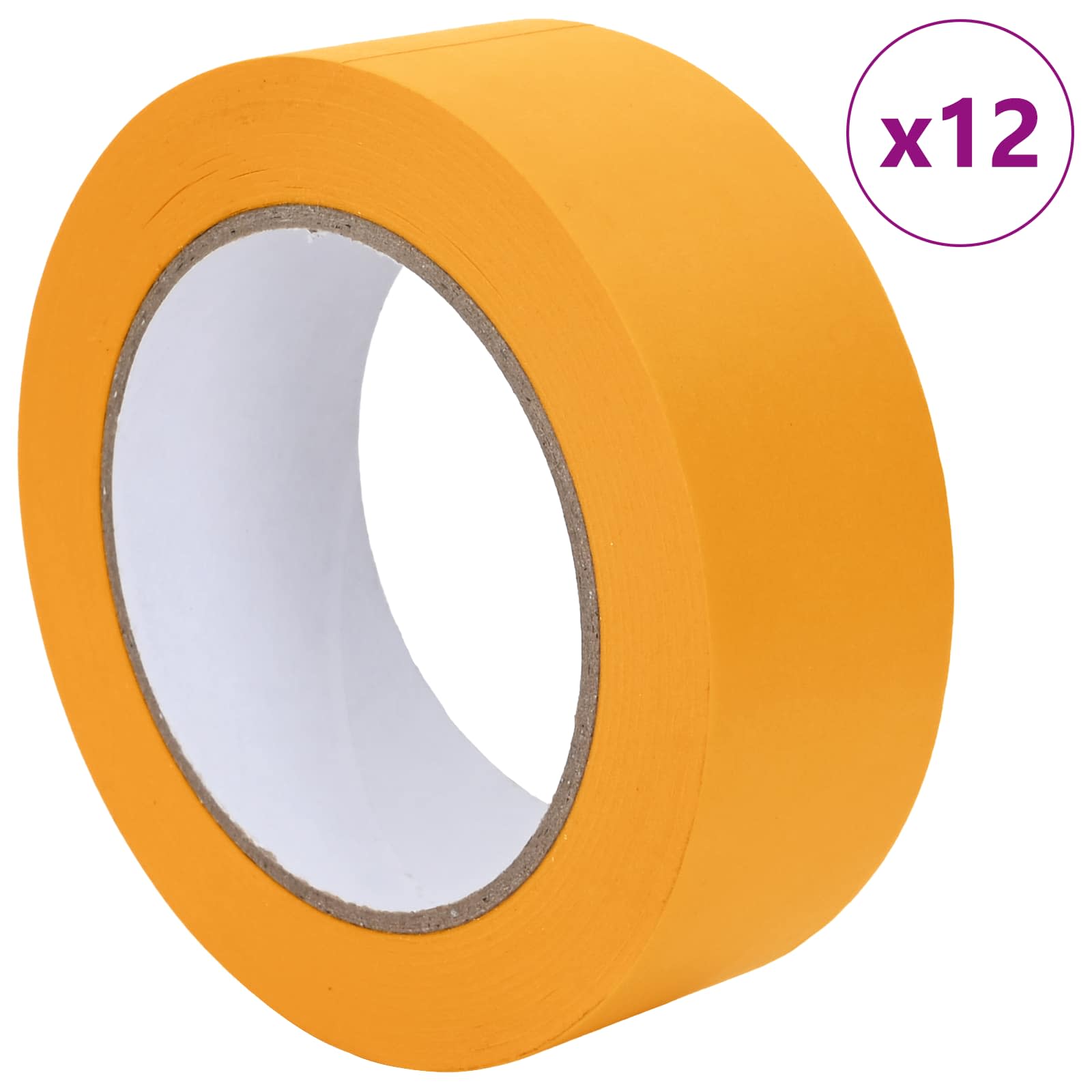 Maalaustelat 12 Pcs Keltainen 38Mm X 50M Paperi