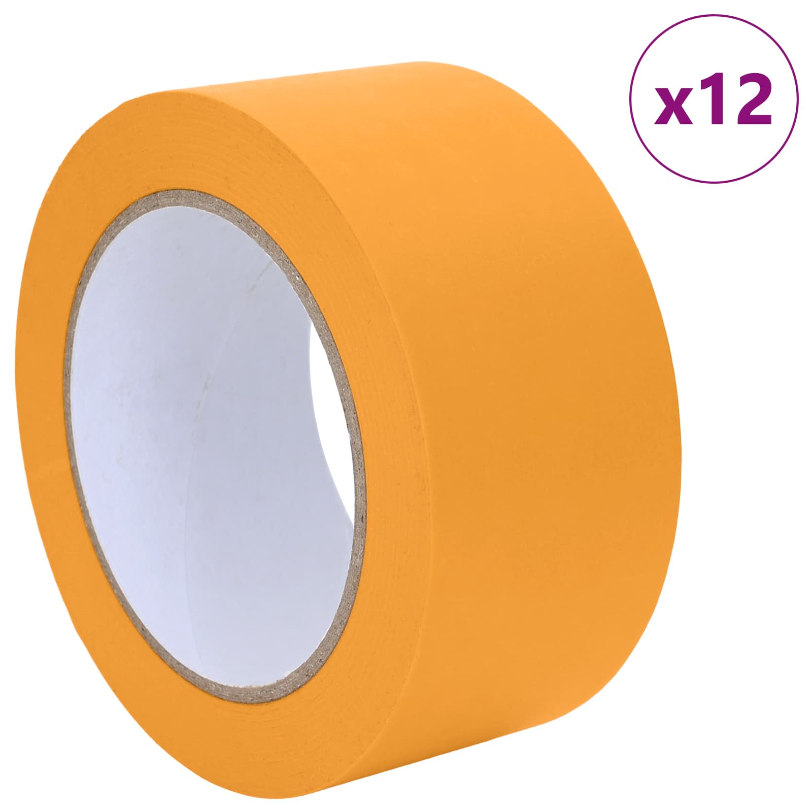 Maalaustelat 12 Pcs Keltainen 50Mm X 50M Paperi
