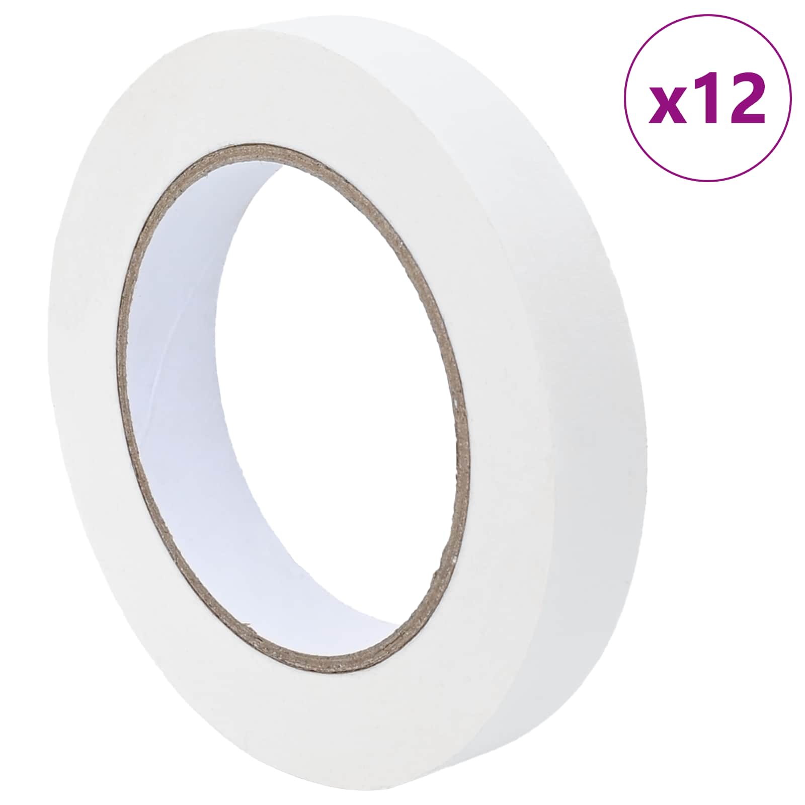 Maalaustelat 12 Pcs Valkoinen 19Mm X 50M Paperi
