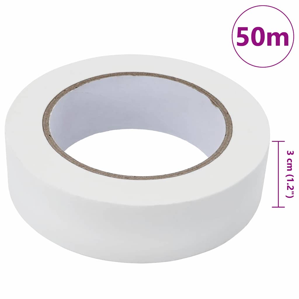 Maalaustelat 6 Pcs Valkoinen 30Mm X 50M Paperi