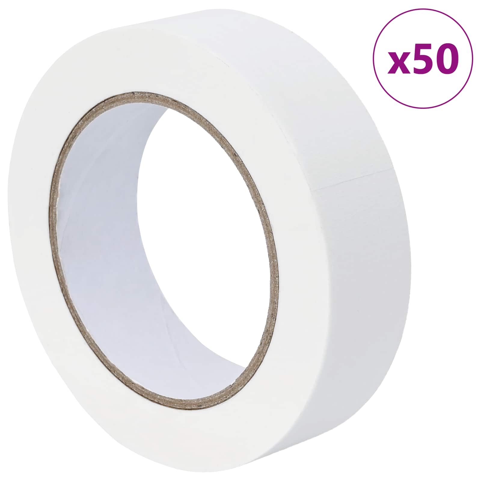 Maalaustelat 50 Pcs Valkoinen 30Mm X 50M Paperi
