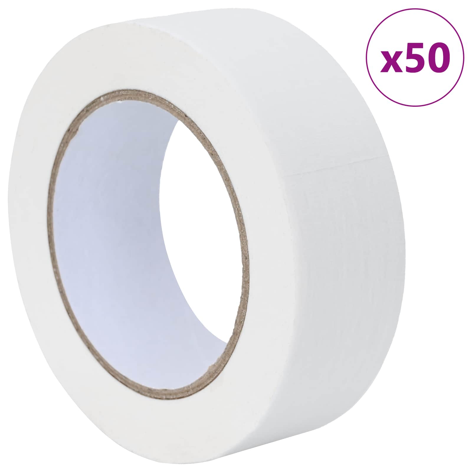 Maalaustelat 50 Pcs Valkoinen 38Mm X 50M Paperi