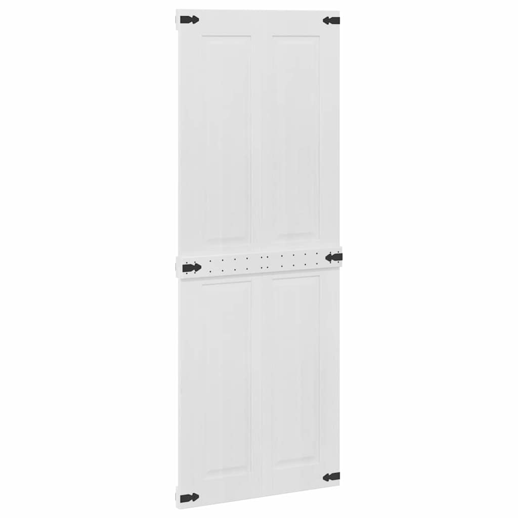 Ladon Ovi Corona Valkoinen 80 X 210 Cm Täysi Mänty