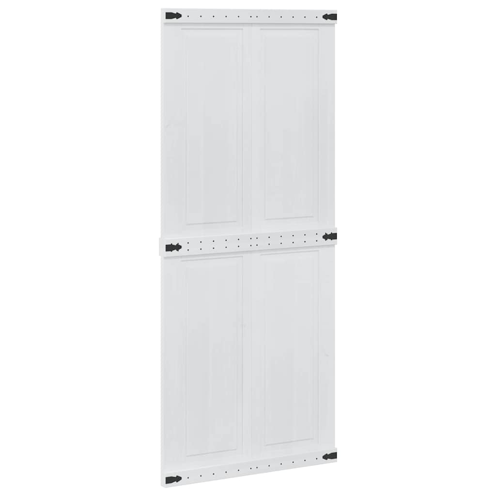 Ladon Ovi Corona Valkoinen 90 X 210 Cm Täysi Mänty