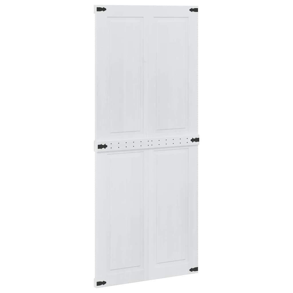 Ladon Ovi Corona Valkoinen 90 X 210 Cm Täysi Mänty