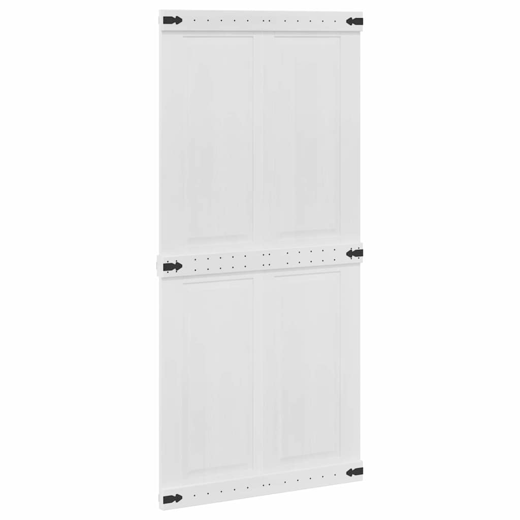 Ladon Ovi Corona Valkoinen 100 X 210 Cm Täysi Mänty