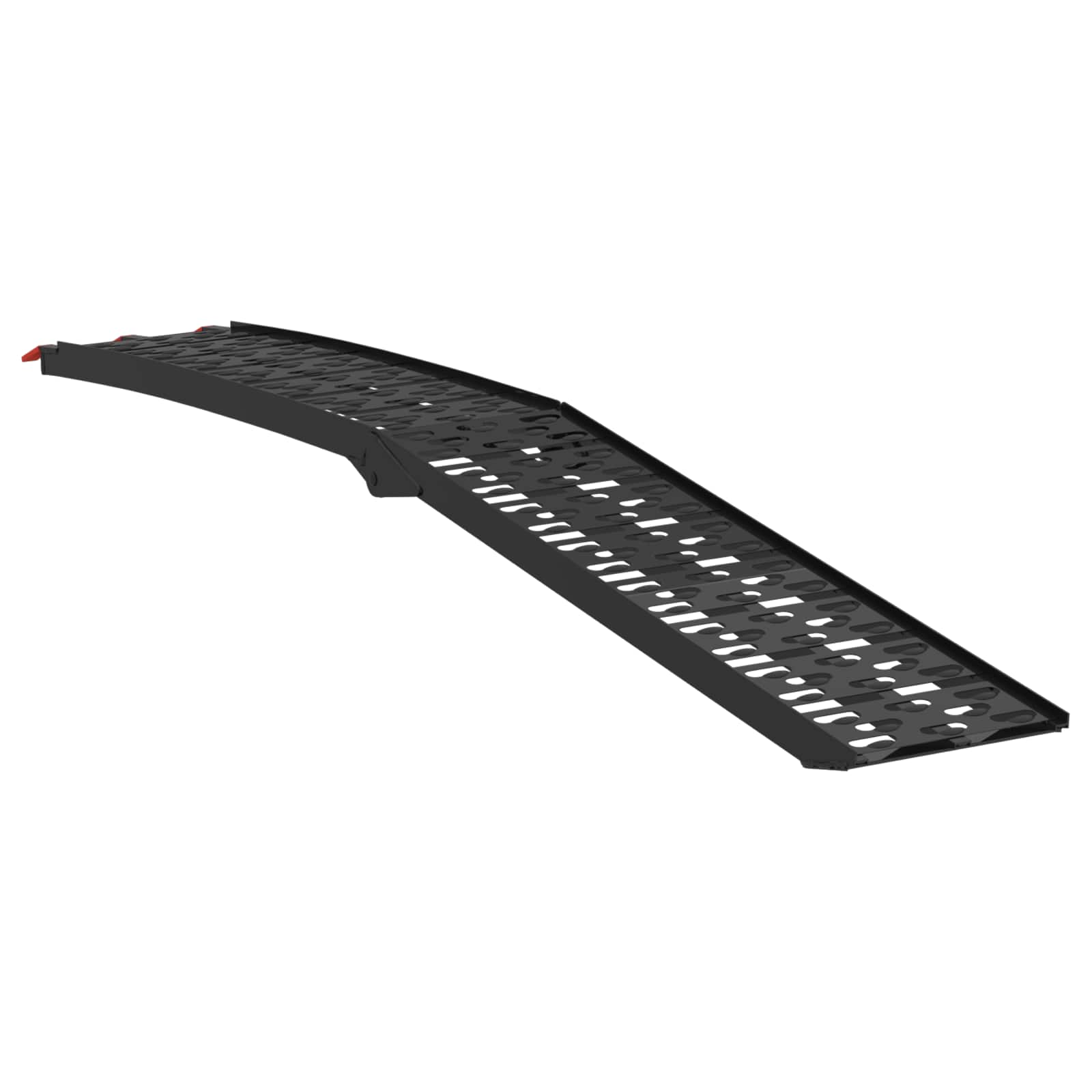 Kokoontaittuva Moottoripyöräramppu 340 Kg Per Ramp 2 Pcs Musta