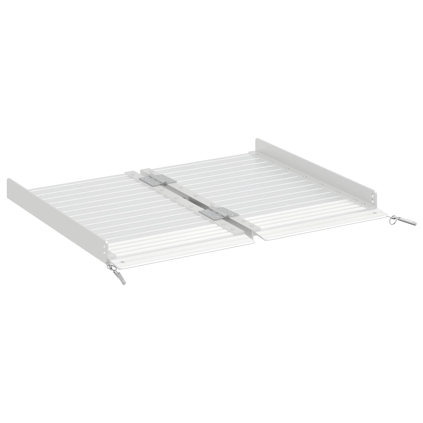 Rollaattorin Rampa 270 Kg Hopea 62 X 73 X 5 Cm Alumiini