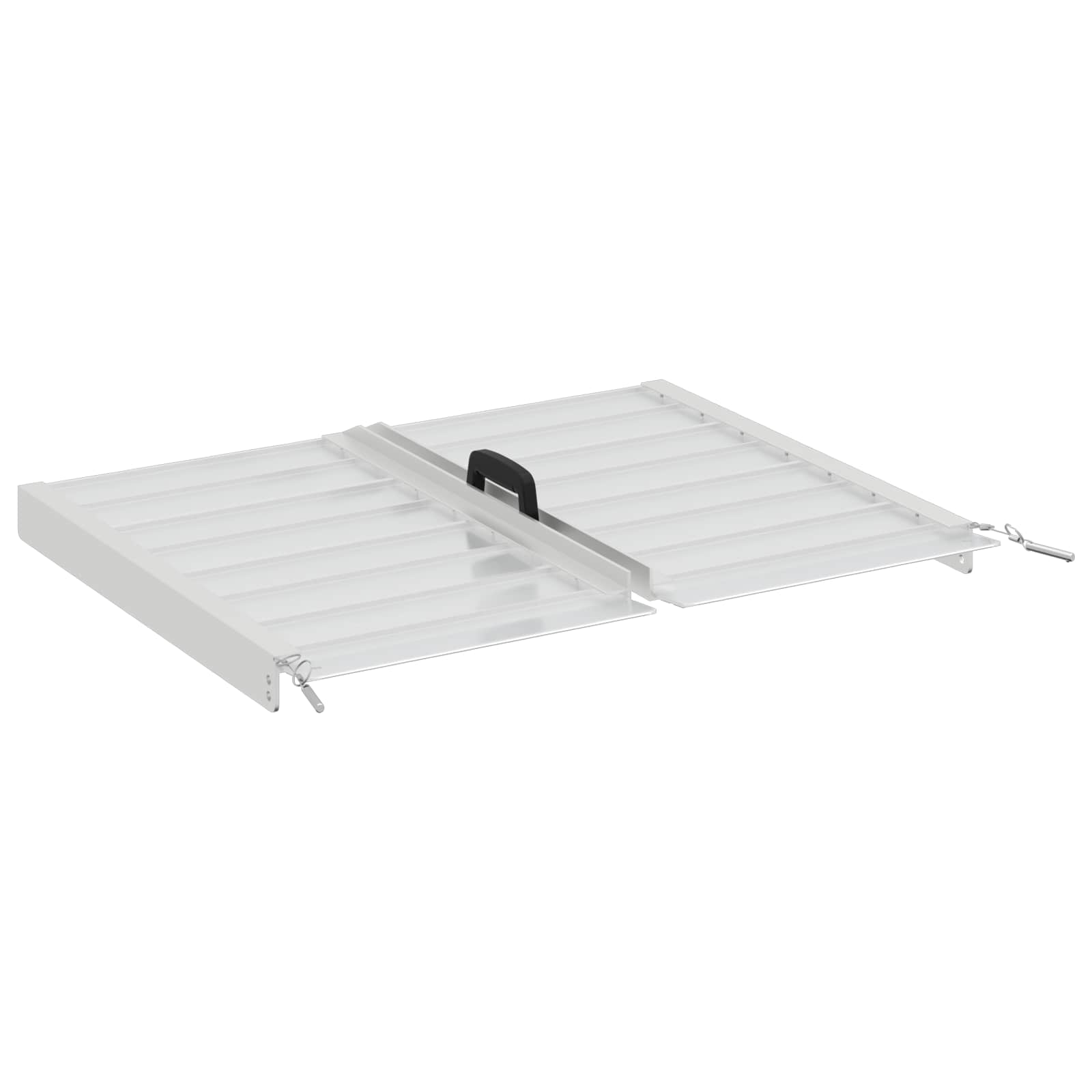 Rollaattorin Rampa 270 Kg Hopea 62 X 73 X 5 Cm Alumiini