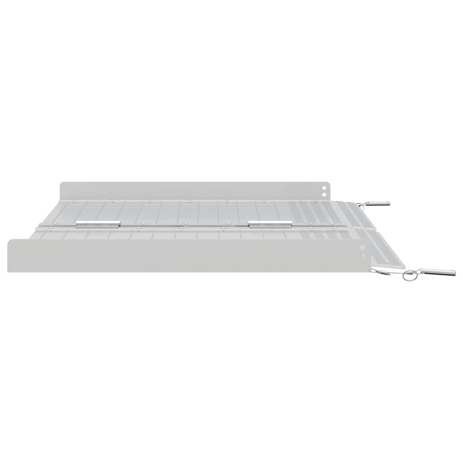 Rollaattorin Rampa 270 Kg Hopea 62 X 73 X 5 Cm Alumiini