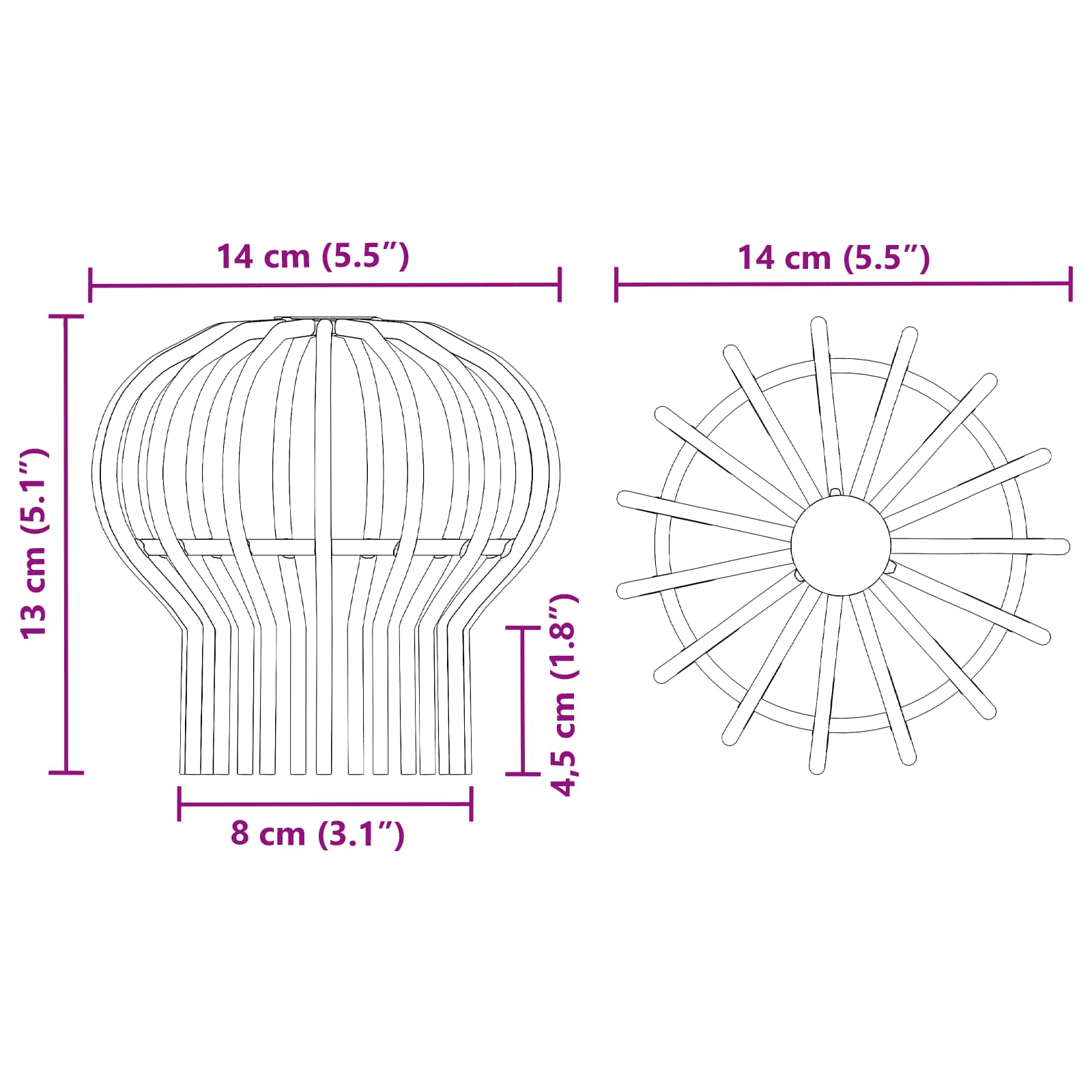 Rännin Lehden Suojus 8 Pcs Hopea 110 Mm Ruostumaton Teräs