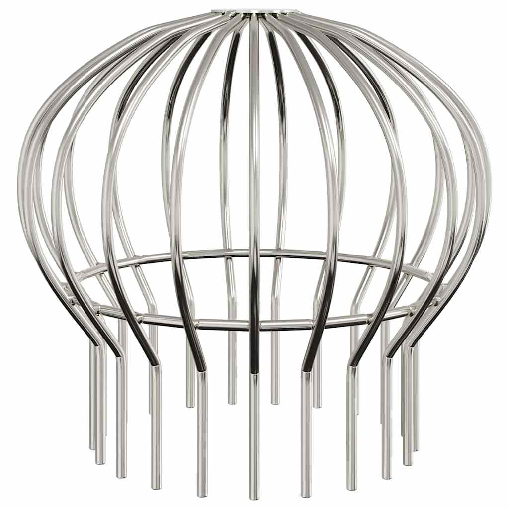 Rännin Lehden Suojus 8 Pcs Hopea 160 Mm Ruostumaton Teräs