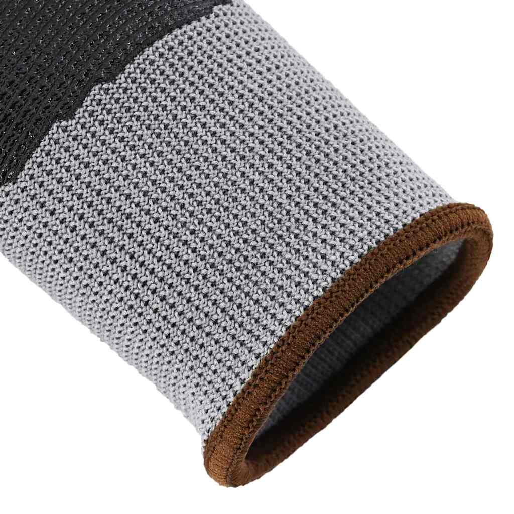 Työhanskat 12 Pcs Harmaa Ja Musta 8 / M Polyesteri
