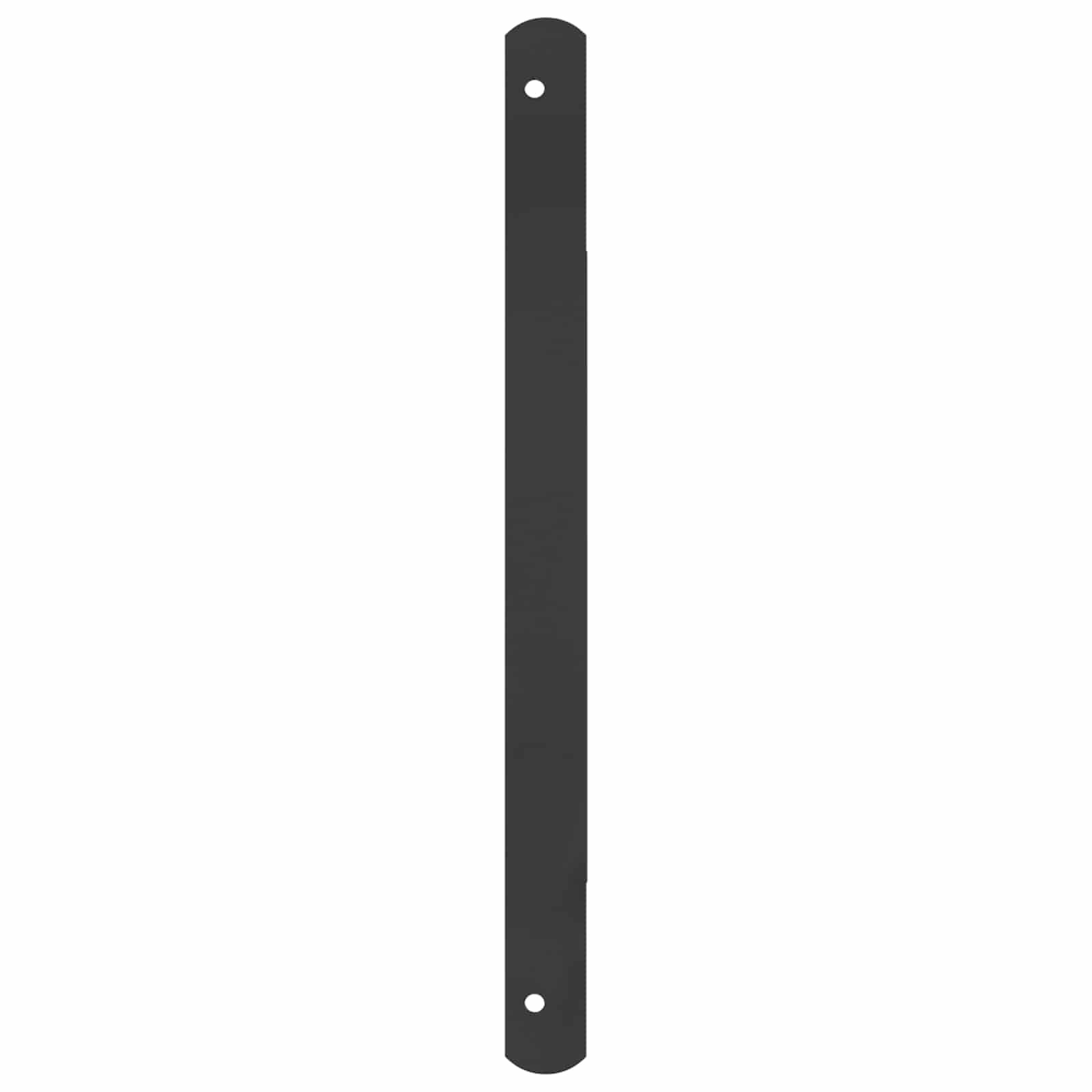 Ikkunaverkko 116 X 45 Cm Jauhemaalattu Teräs Musta