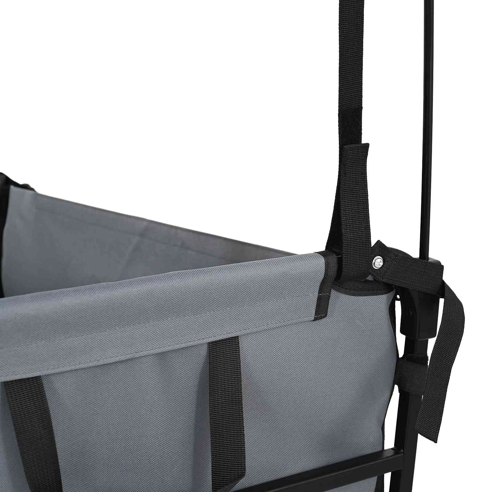 Kokkolettava Käsitroletti Harmaa 105 X 56,5 X 116 Cm