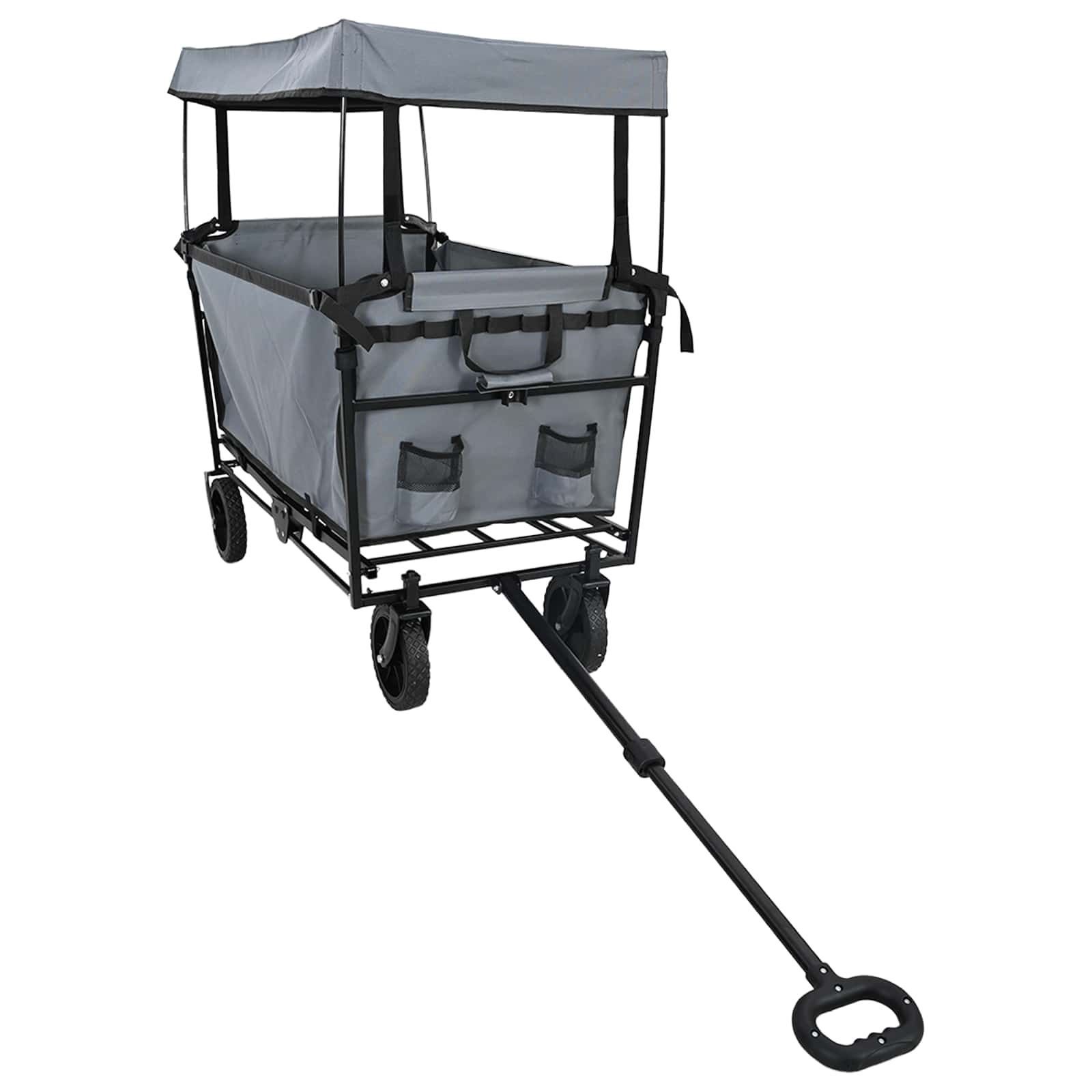 Kokkolettava Käsitroletti Harmaa 105 X 56,5 X 116 Cm