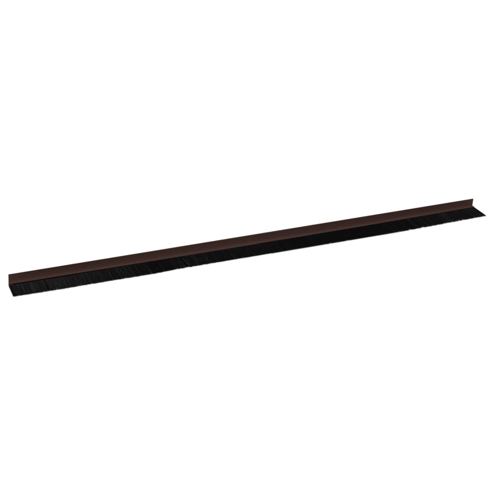 Itsekiinnittyvät Oven Harjatiivisteet 2 Pcs Ruskea 100 Cm