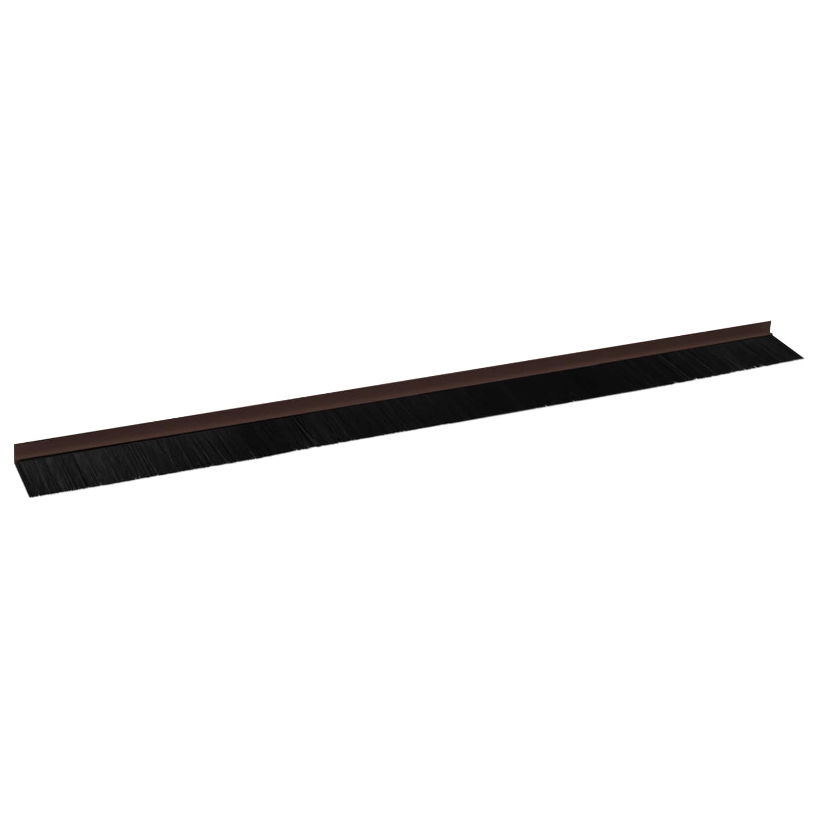 Itsekiinnittyvät Oven Harjatiivisteet 12 Pcs Ruskea 100 Cm
