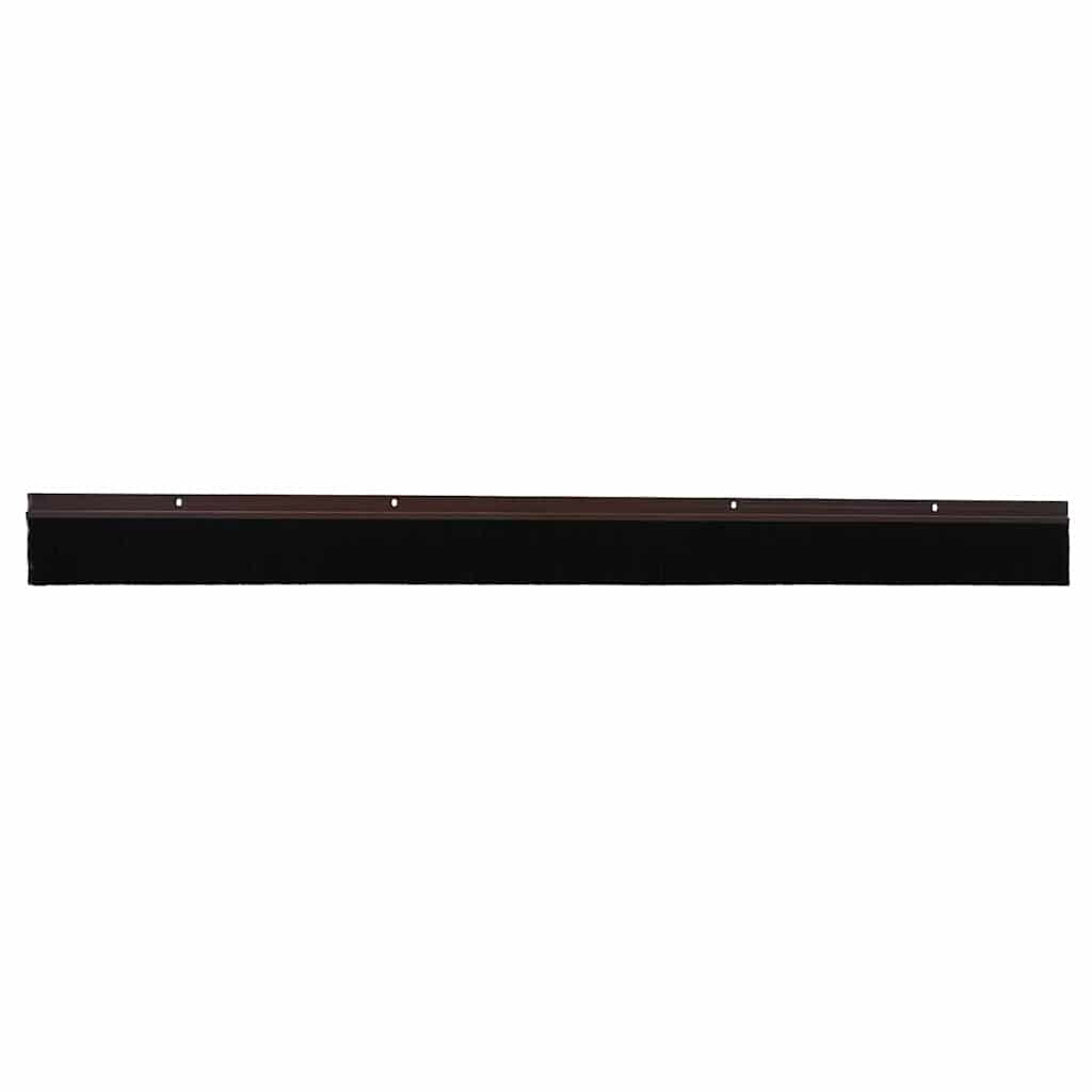 Kierteellinen Oven Harjasulku 6 Pcs Ruskea 100 Cm Alumiiniseos