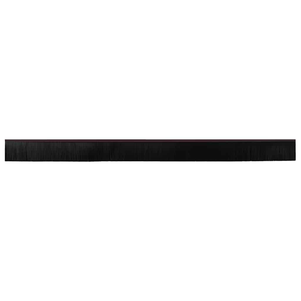 Kierteellinen Oven Harjasulku 6 Pcs Ruskea 100 Cm Alumiiniseos