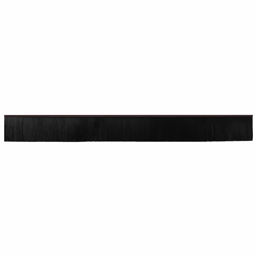 Kierteellinen Oven Harjasulku 6 Pcs Ruskea 100 Cm Alumiiniseos