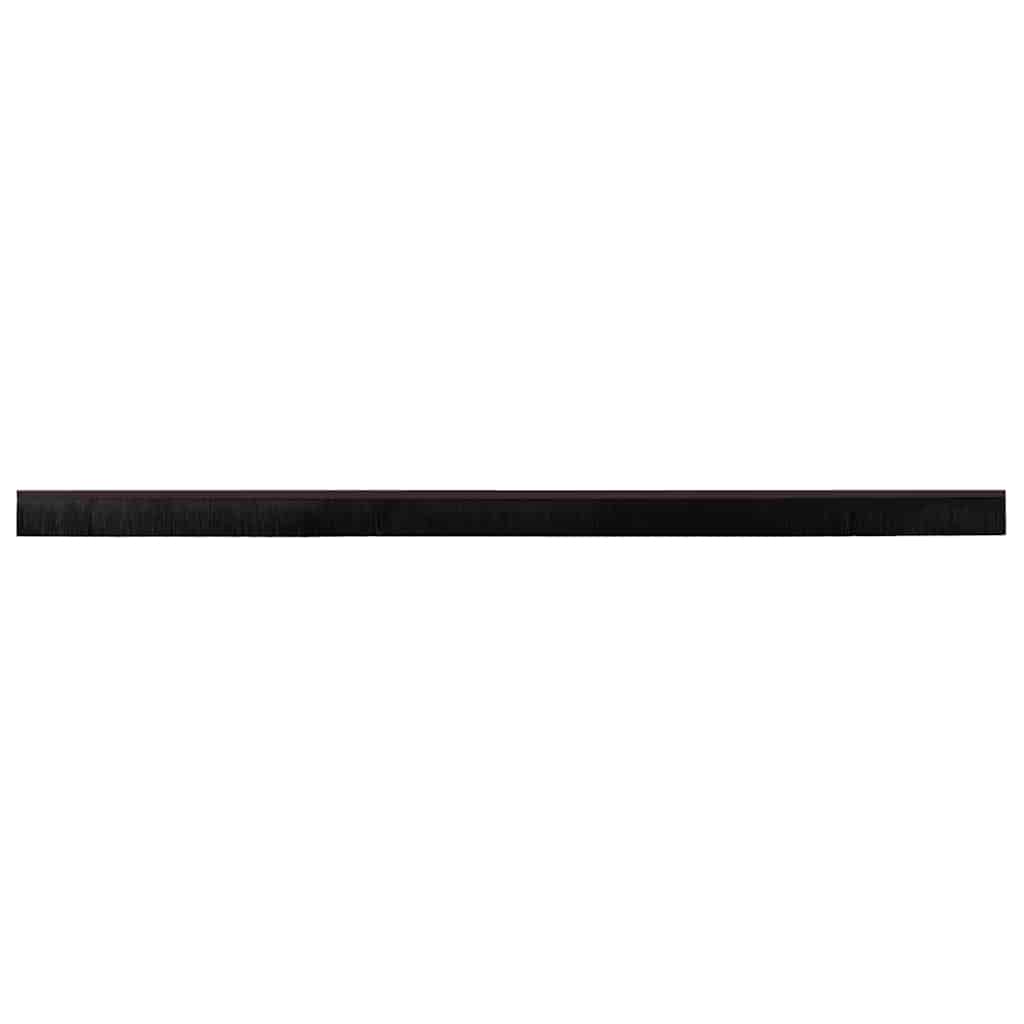 Kierteellinen Oven Harjasulku 12 Pcs Ruskea 100 Cm Alumiiniseos