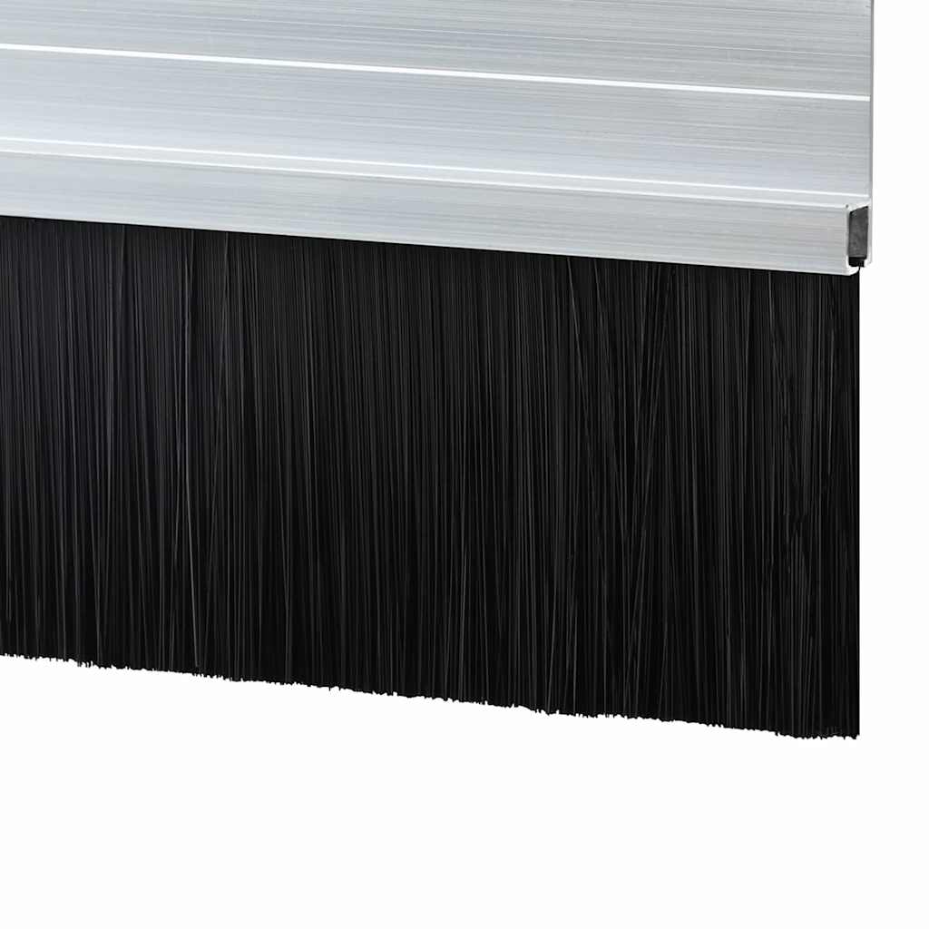 Itsekiinnittyvät Oven Harjatiivisteet 2 Pcs Hopea 100 Cm