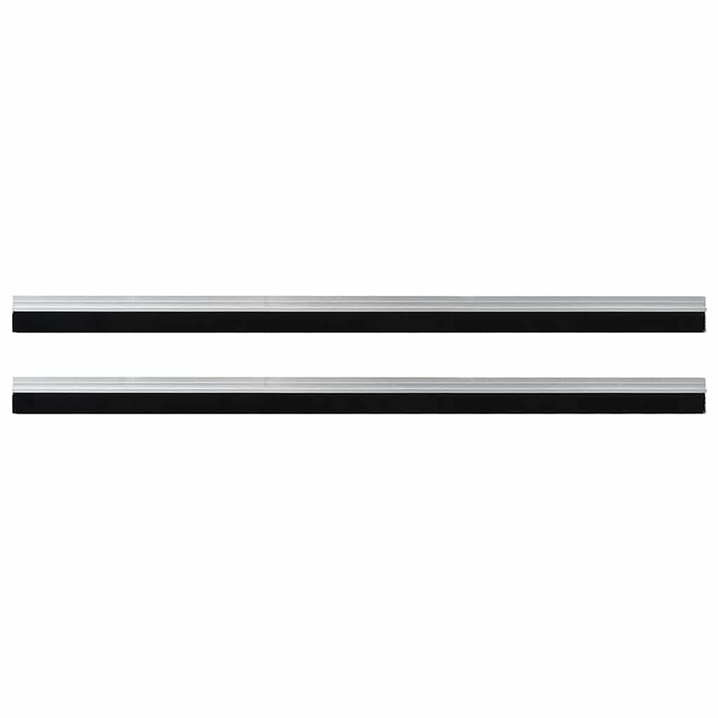 Itsekiinnittyvät Oven Harjatiivisteet 2 Pcs Hopea 100 Cm