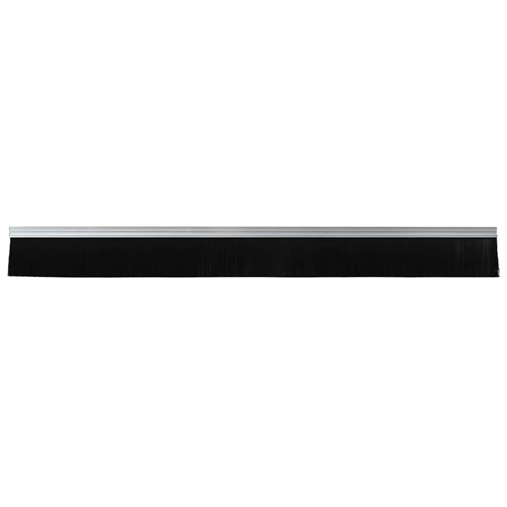 Itsekiinnittyvät Oven Harjatiivisteet 2 Pcs Hopea 100 Cm
