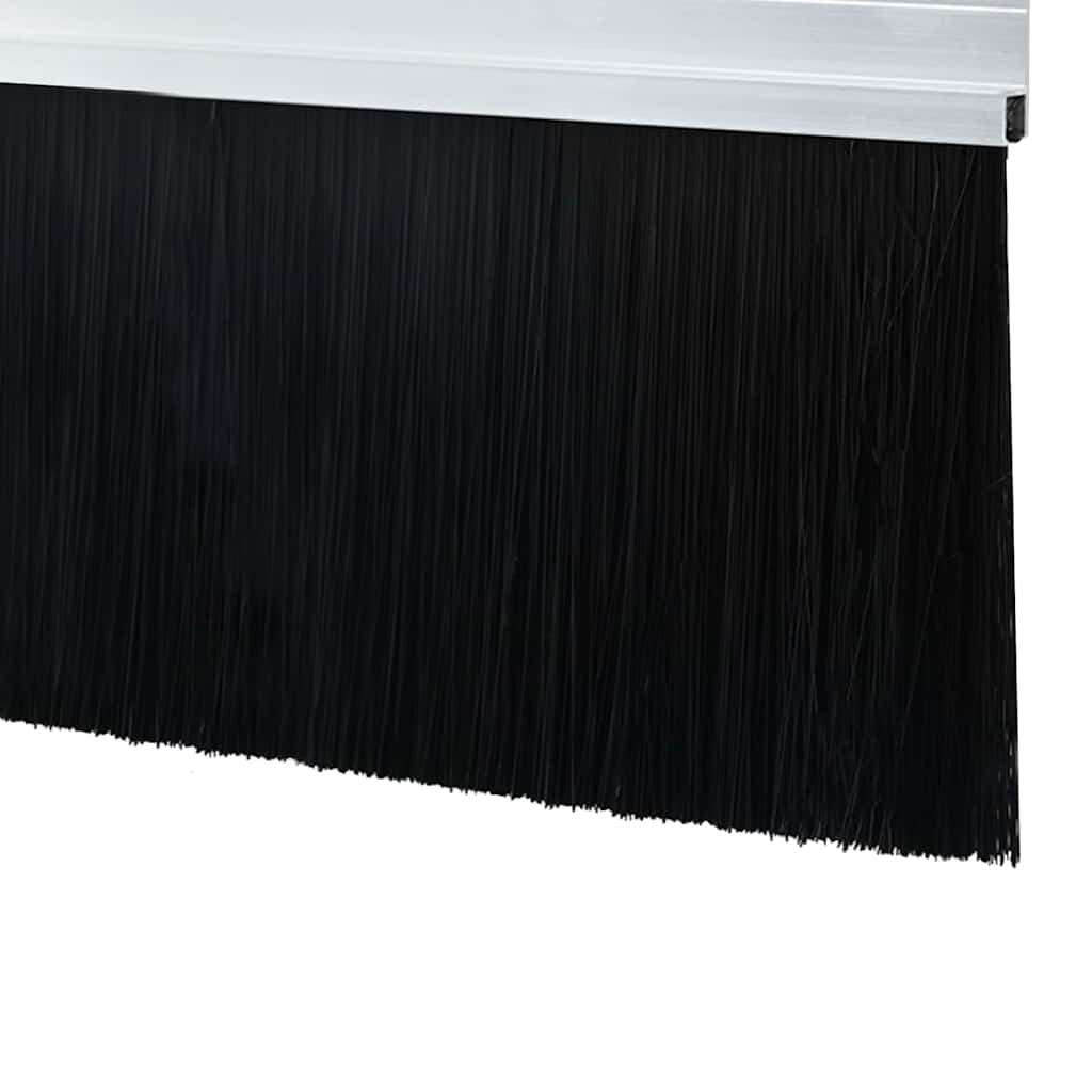 Itsekiinnittyvät Oven Harjatiivisteet 12 Pcs Hopea 100 Cm